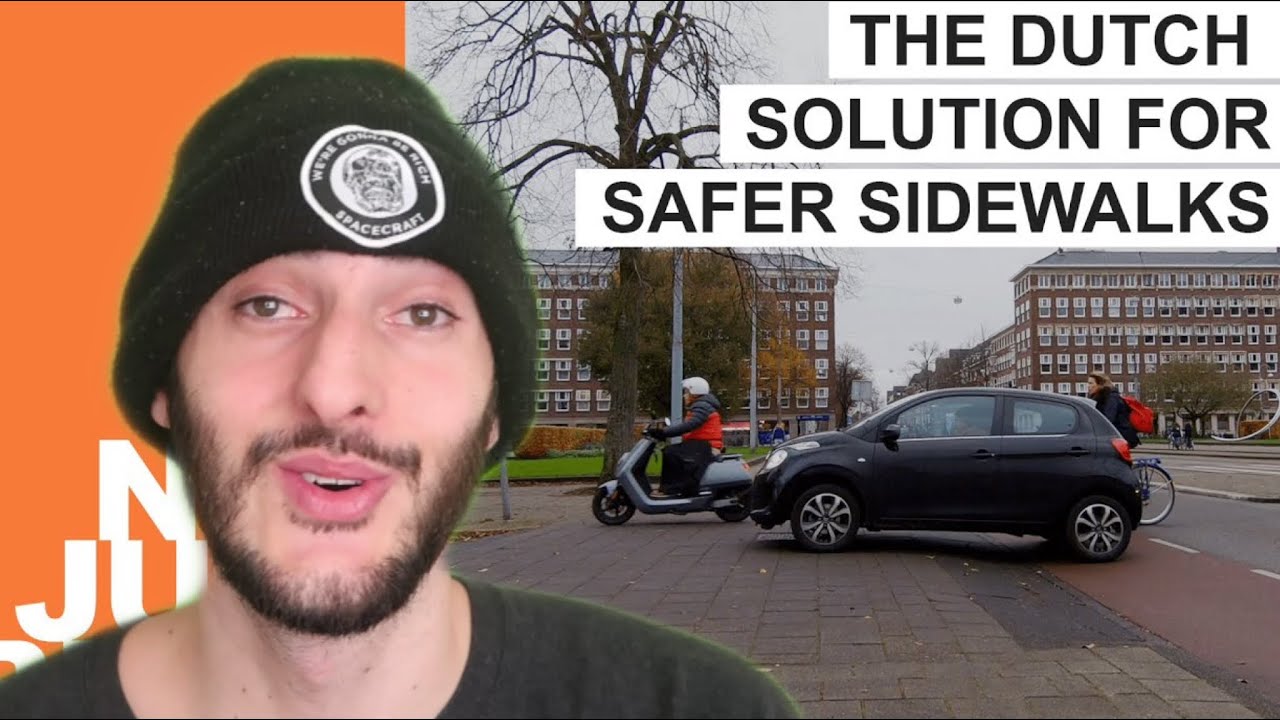 The Dutch Solution for Safer Sidewalks - Continuous Sidewalks | REACTION!