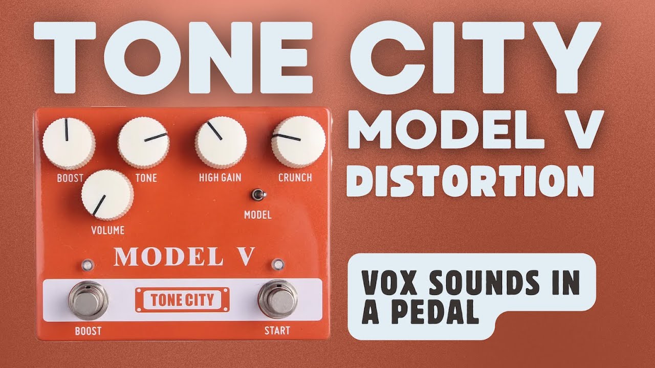Tone City | Model V Distortion Pedal Demo