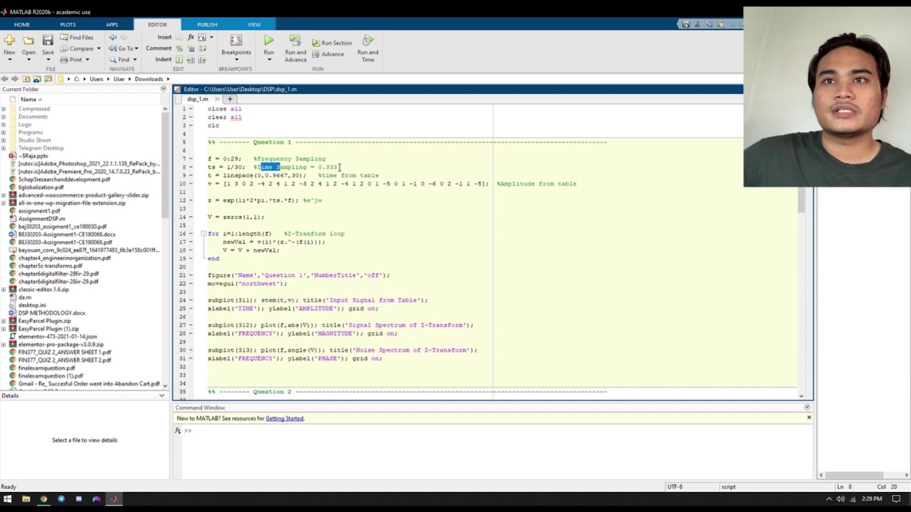 BEJ30603 DIGITAL SIGNAL PROCESSING PROJECT PRESENTATION (GROUP 1)