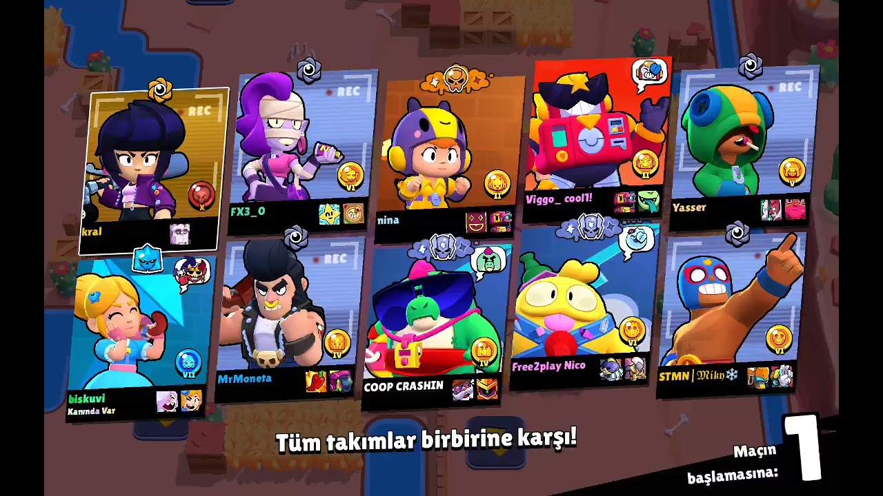 Ultra Brawl Stars 🌟karakterleri deniyoruz🌟#brawlstars #brawlstarsshorts #brawl #brawlstarsgame 