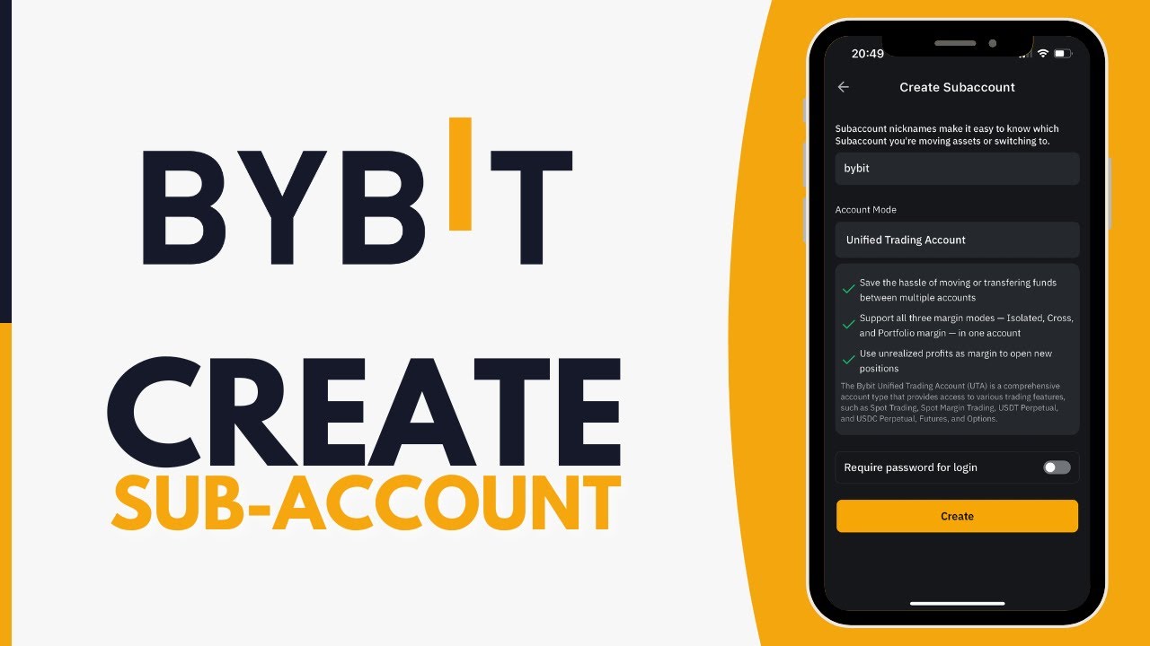 Как создать субаккаунт на Bybit &mdash; пошаговая инструкция