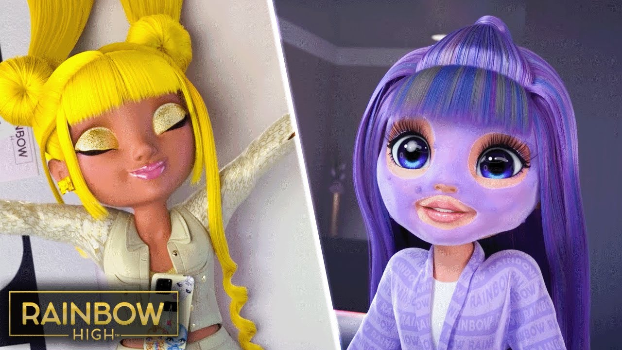 Best Moments: Rest and Relaxation! 🧖‍♀️🌈 | Rainbow High
