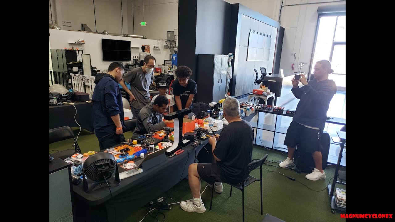 Mini-Z New RCP Track Set Up, Tire Truing, Test And Tune - Informal Meet at The LEMO Foundation