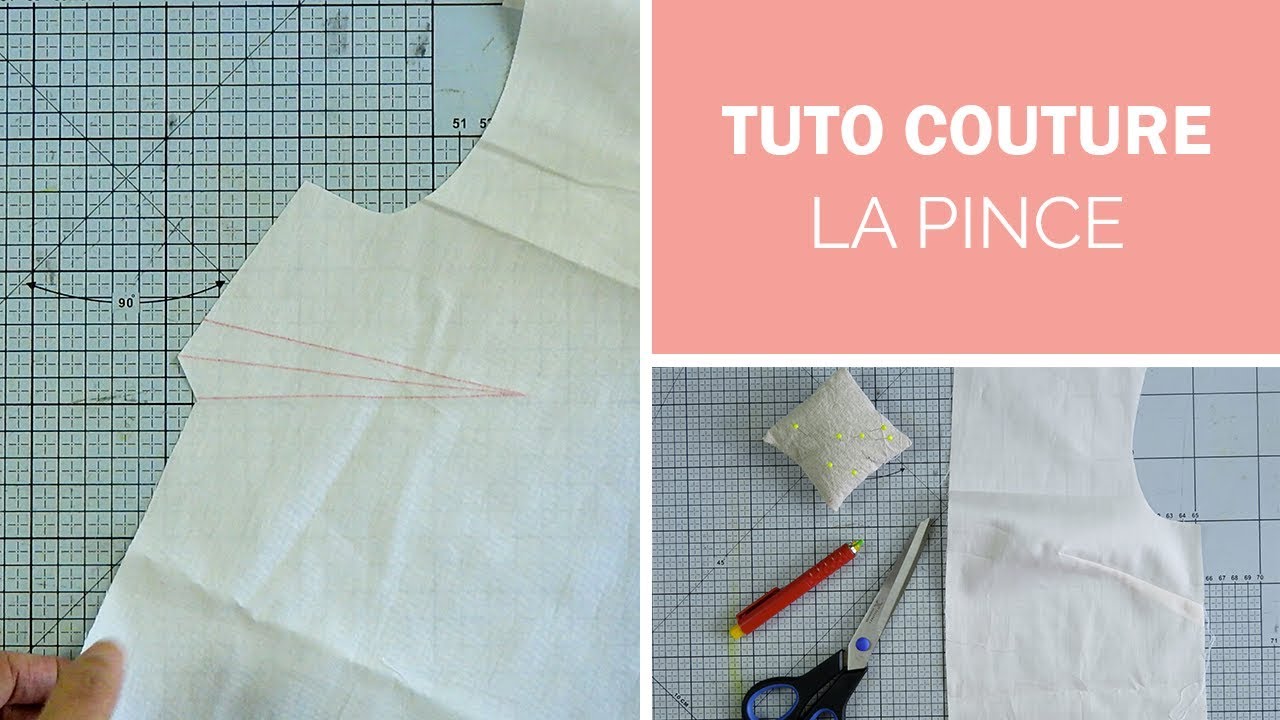 Tuto couture : Comment coudre une pince