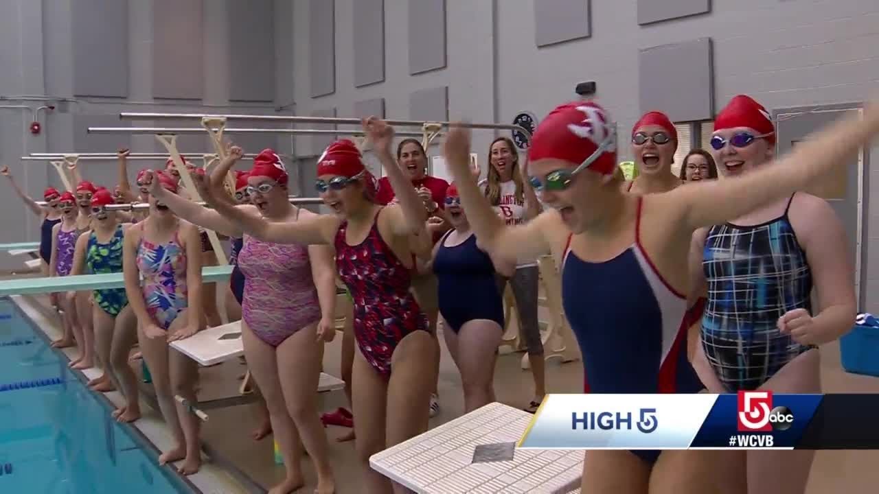 High 5: Burlington High Girls Swim Team