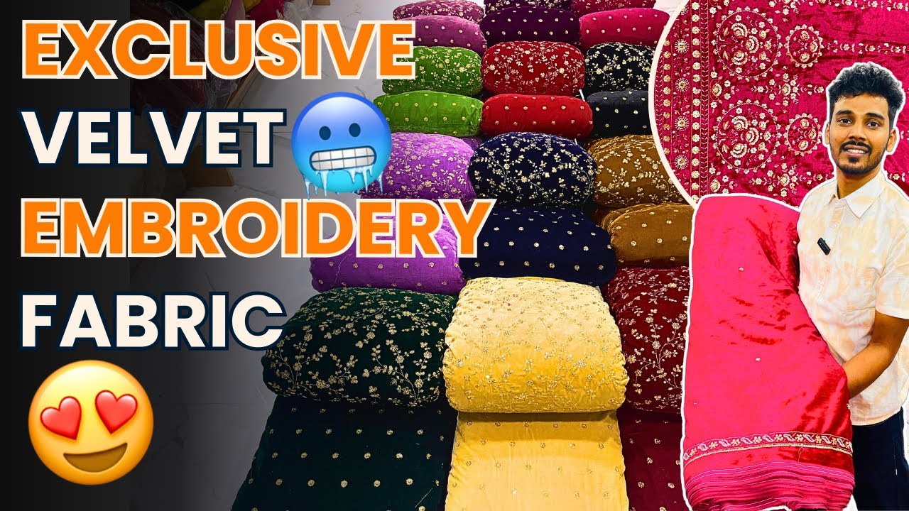 Premium Velvet Fabric Designs | Viscose Velvet, Ice Velvet, Velvet 9000 #manufacturer #velvet #surat