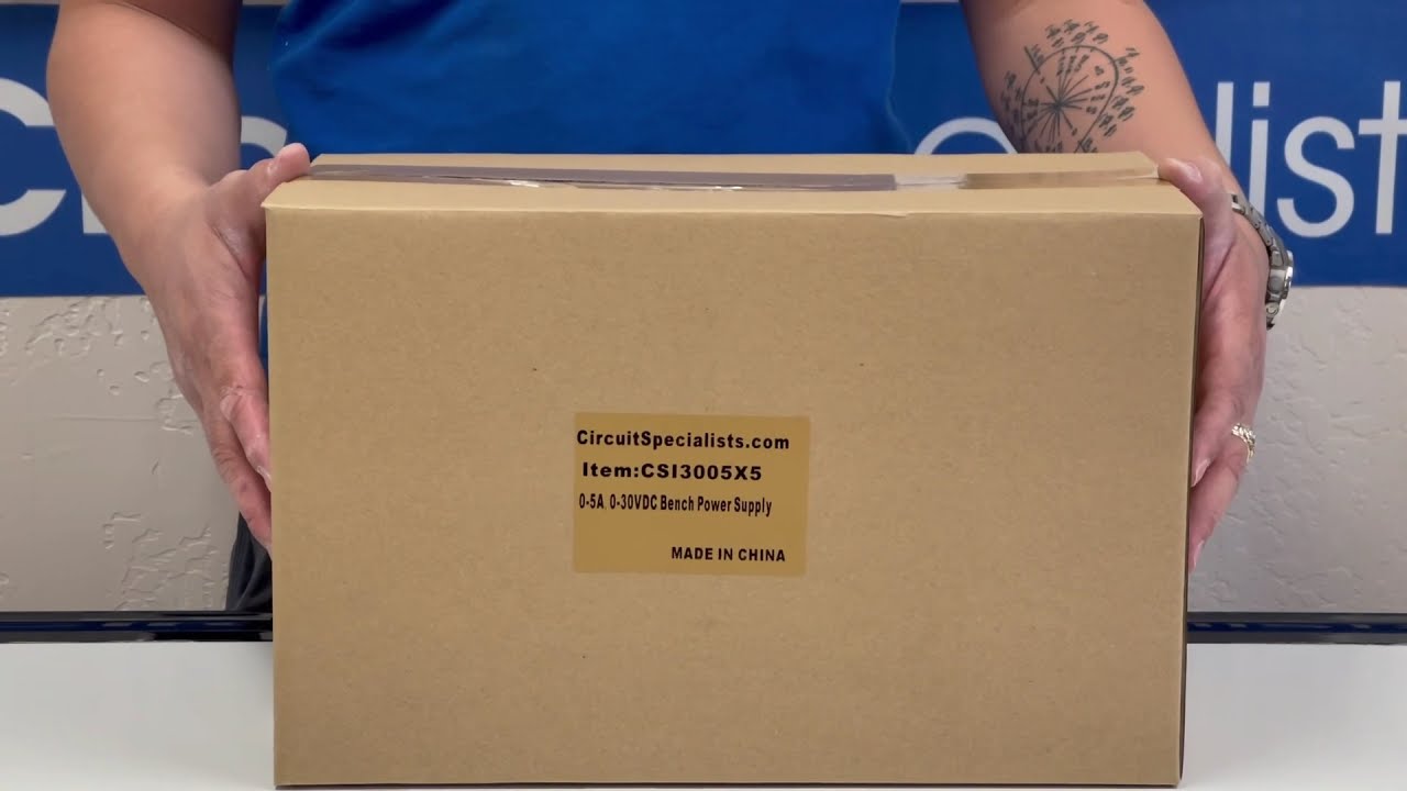Unboxing CSI3005X5 Bench Power Supply 30V 5A