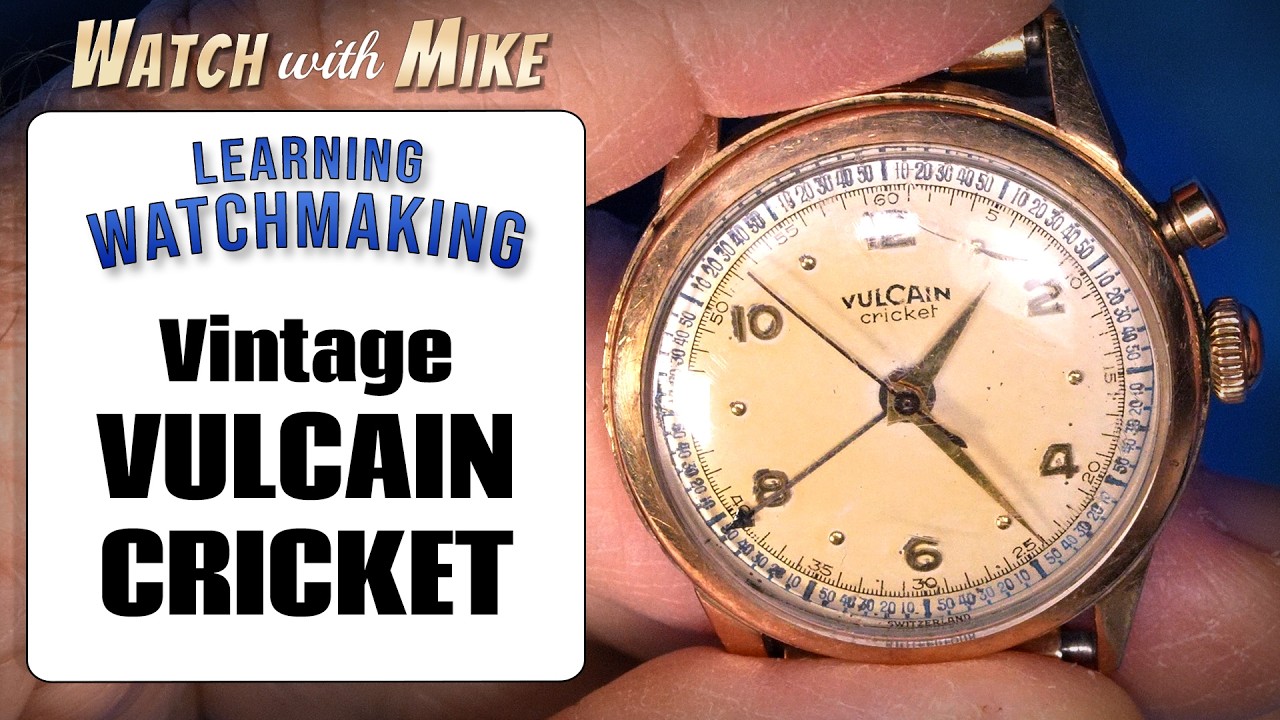 Vulcain Cricket Vintage Alarm Wristwatch, c.1949  #watchmaking