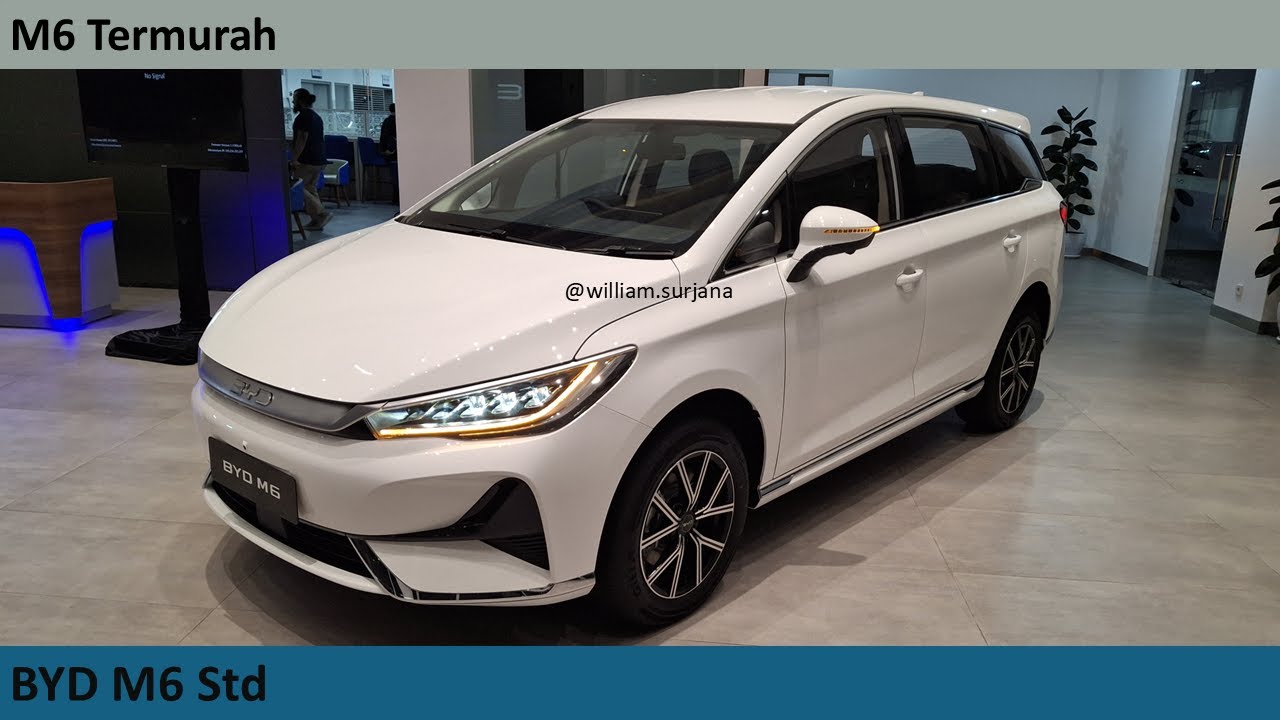 BYD M6 Std review - Indonesia