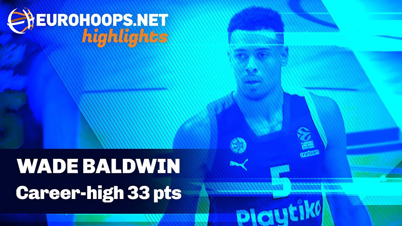 Wade Baldwin (career-high 33 points) 🎯 Maccabi Playtika Tel Aviv - ALBA Berlin 87-74