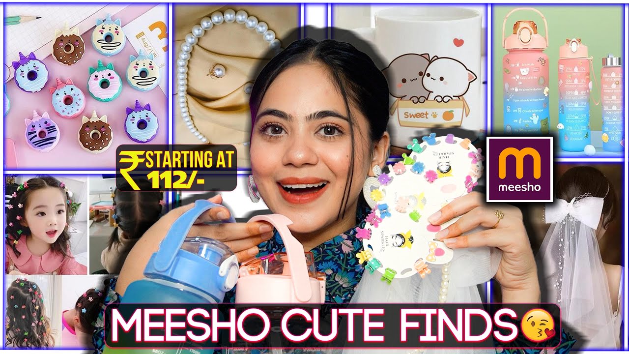 Meesho Cutest & Useful Random Finds 😍| At ₹112 only 🤗 must have | Ronak Qureshi.