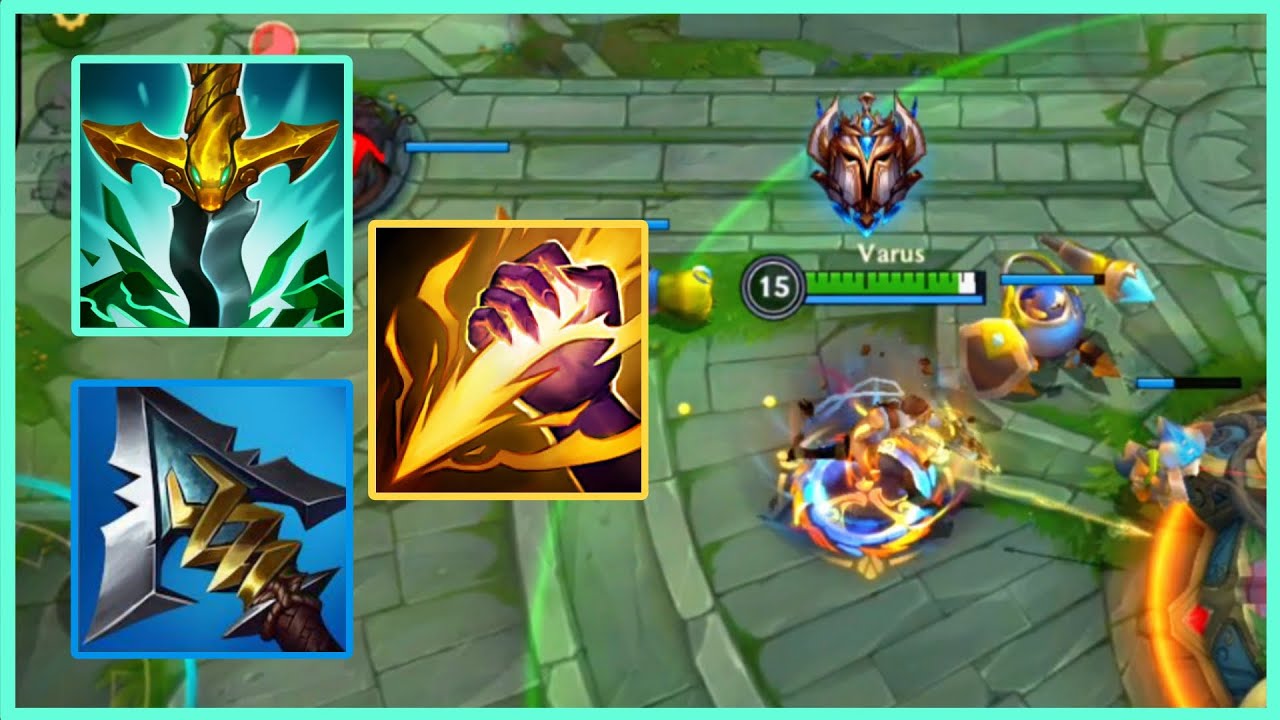 WILDRIFT - I CARRY MY TEAM USING VARUS JUNGLE