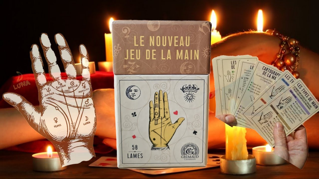 🔮 Le nouveau jeu de la main des Éditions @Dusserrecartomancie 🔮