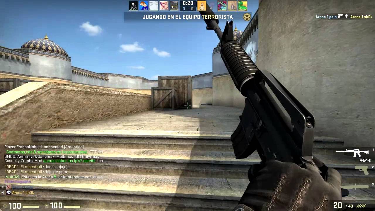 Puteadas csgo 1 vs 1 bolivianos, provincianos, campiranos