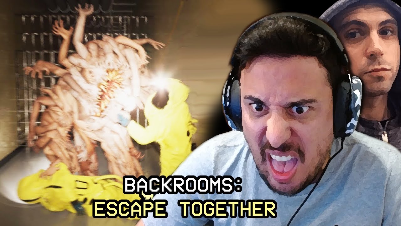 DA MUCHO MIEDO EL FINAL de BACKROOMS ESCAPE TOGETHER #2 FINAL c/ Vegetta