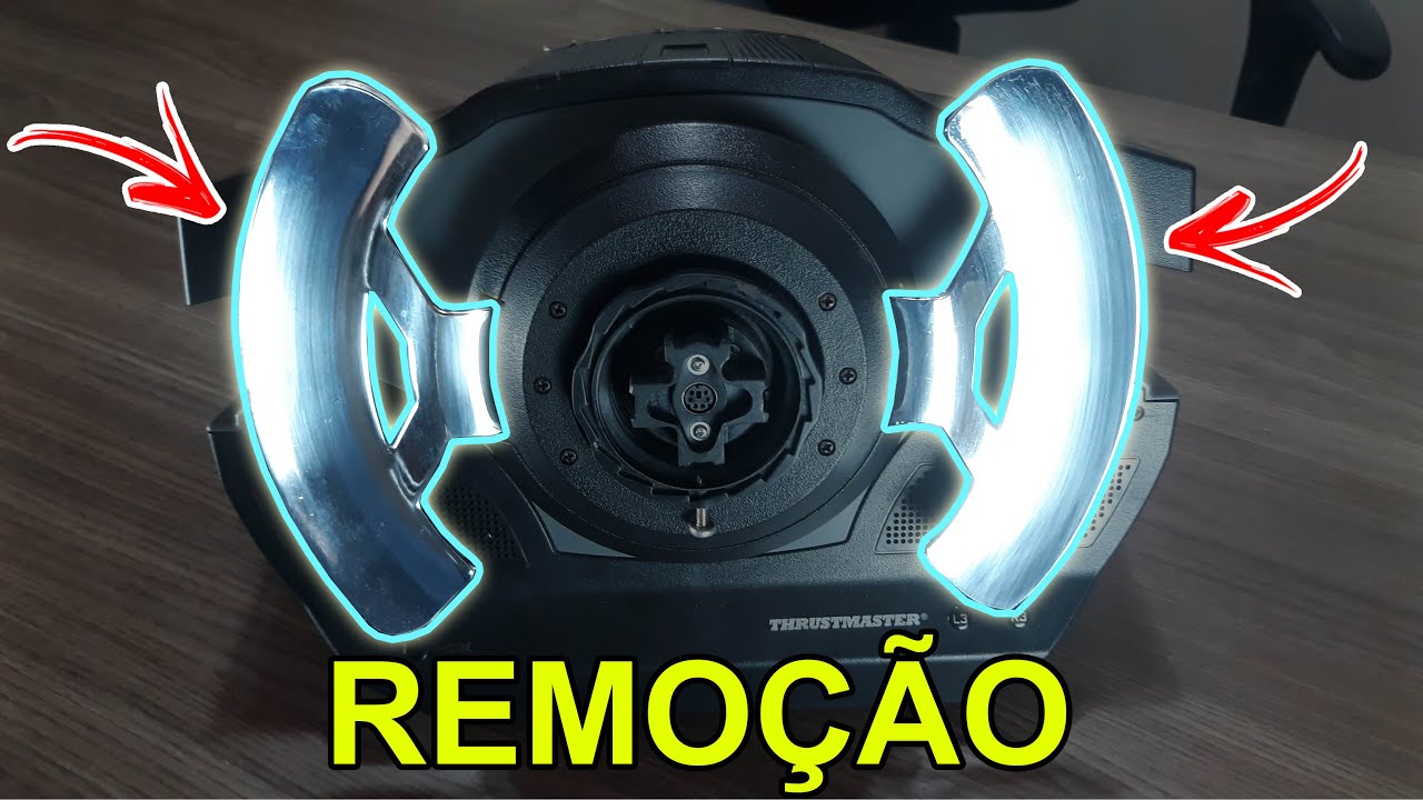 Tutorial | Como remover as borboletas/Paddle shifters fixos do Thrustmaster T500RS