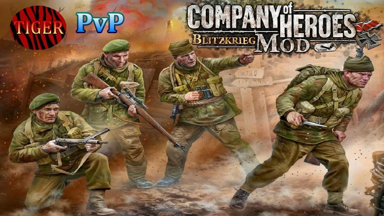 CoH Blitzkrieg Mod PvP _  3v3 Commandos Horde - old v5.3.6