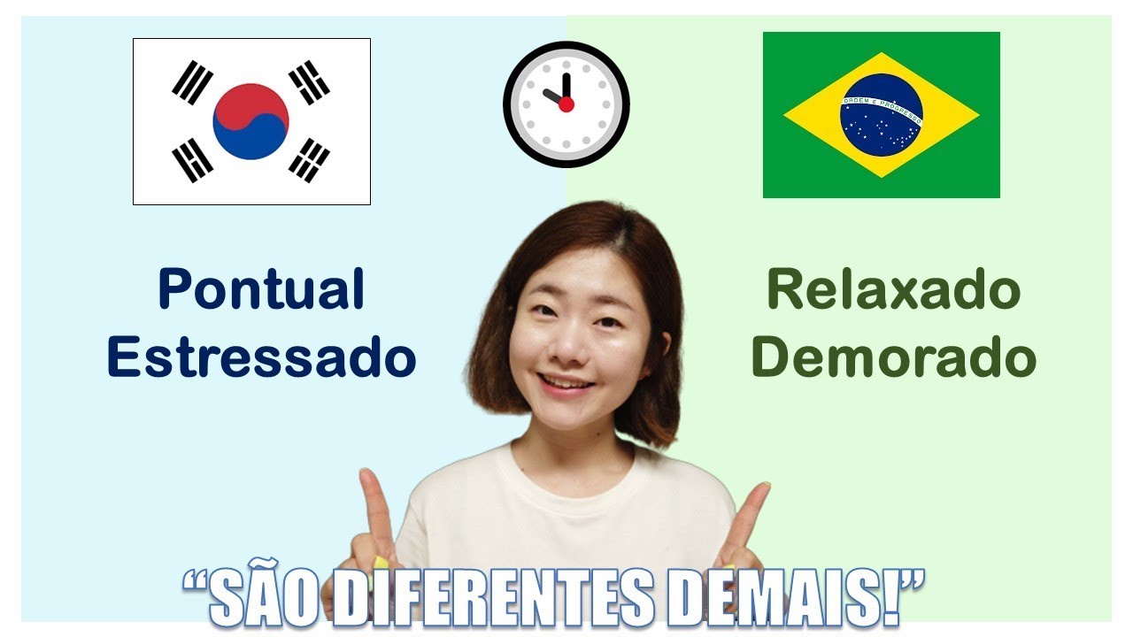 BRASILEIROS VS COREANOS, PACIÊNCIA TÃO DIFERENTE