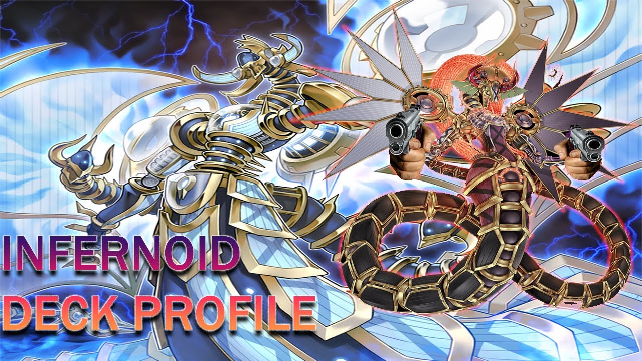O novo suporte de infernoid handloopa 5 cartas da mão com o tierra, Infernoid deck profile (EDOPRO)