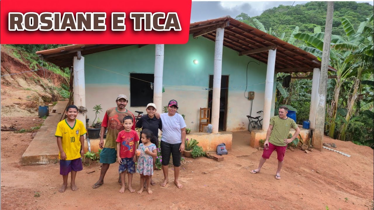 ELES VIVEM EM MEIO A MATA E BANANEIRAS, SEM ÁGUA ENCANADA. VEJA COMO SOBREVIVEM!