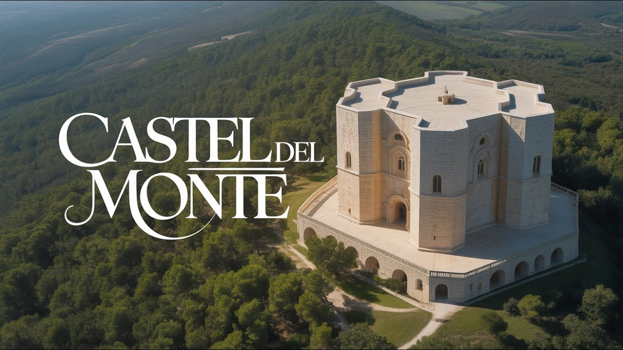 Castel Del Monte: Il Mistero Ottagonale Svelato dal Drone! 👑 - Drone 4K 🎬​ Cinematic