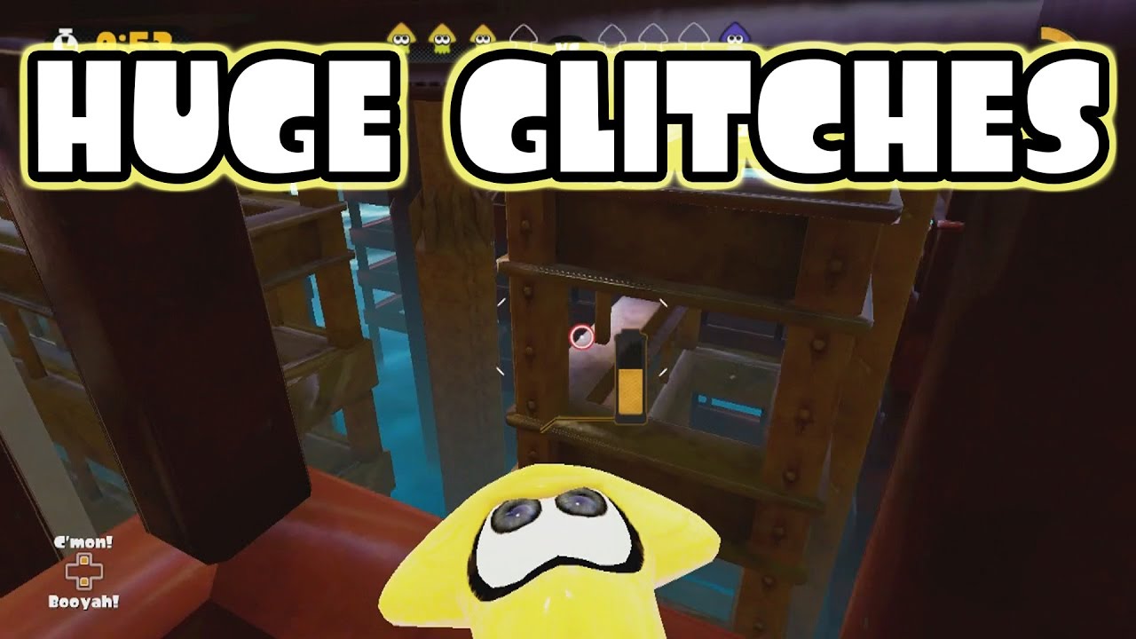 [Splatoon] HUGE Tower Control Glitches!