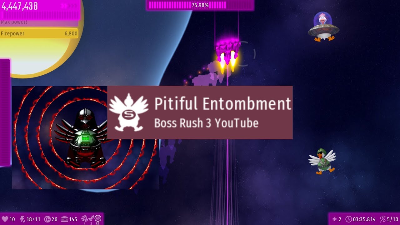 Boss Rush 3: Pitiful Entombment | 1 x 10 | 85% - 95% (Superstar Hero +40%) | CIU v128.1 Official