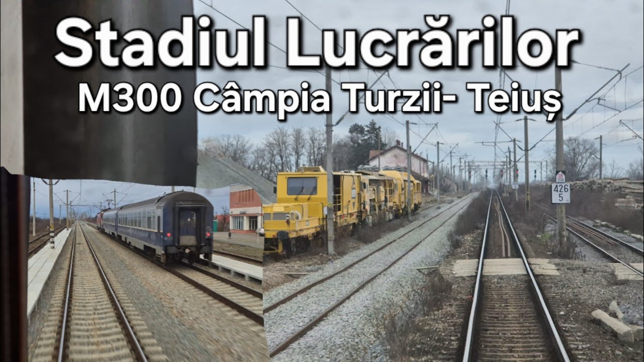 Stadiul Lucrarilor pe M300 Câmpia Turzii- Teiuș | IC 532 02.01.2026/ Status of Works on the M300