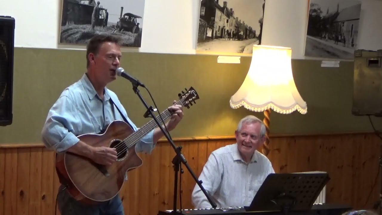 Greg Harper with Nigel Ratcliffe at Purbeck Folk Club 4th September 2025