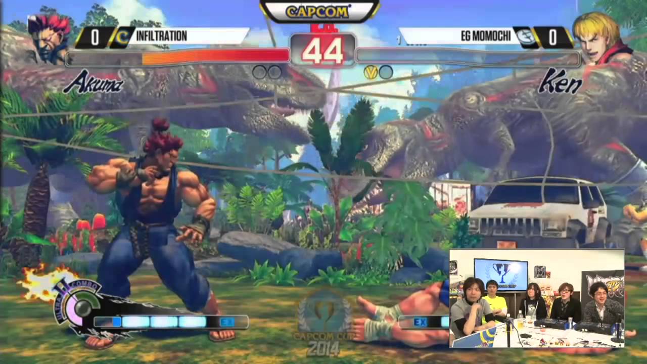 【カプコンカップ2014】「Infiltration」VS「ももち」ルーザーズトーナメント5回戦