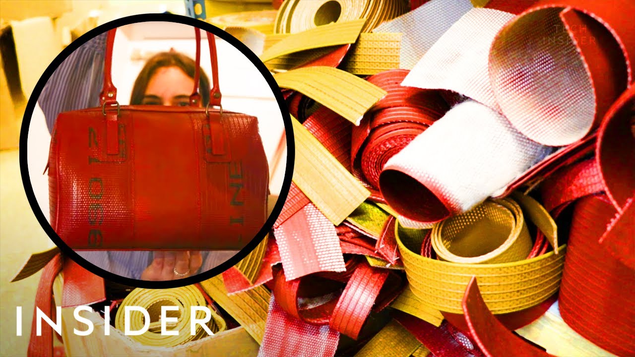 How Fire Hoses Are Being Recycled Into Fashion Accessories