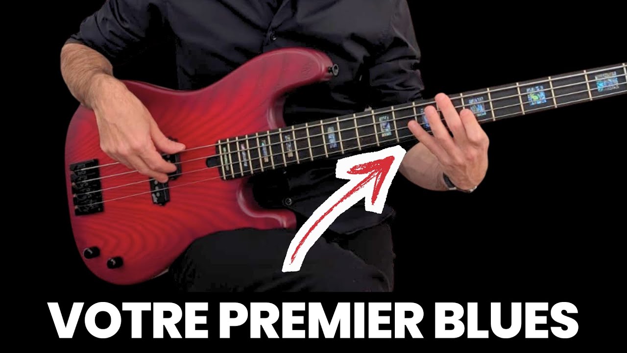 JOUEZ votre PREMIER BLUES à la BASSE