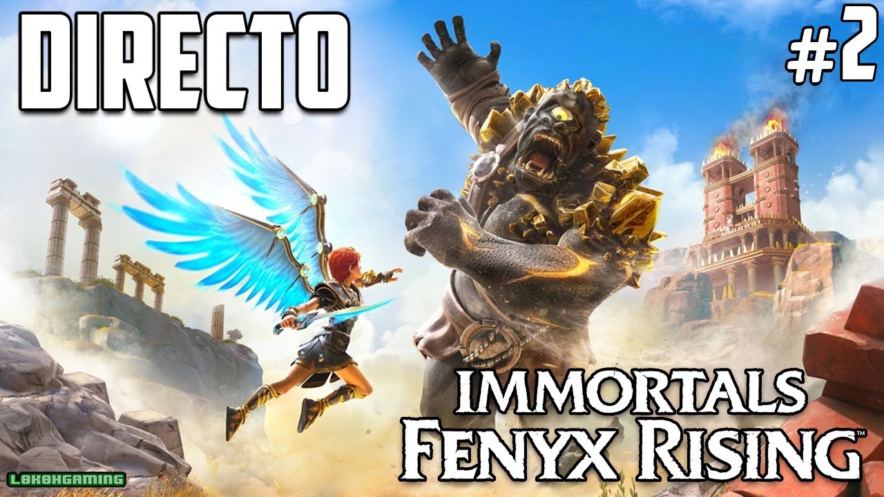 Immortals Fenyx Rising - Directo #2 Español - Salvando a los Dioses - Modo Dificil - PS5 - 4K 60FPS