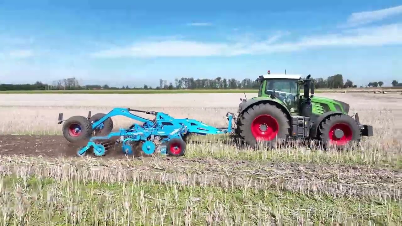 Lemken Rubin 10/600 KUA & Fendt 930 S4