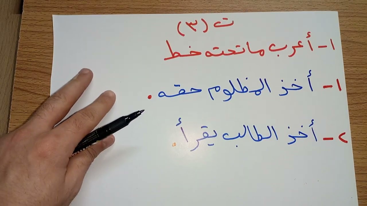 حل تمارين أفعال المقاربة والرجاء والشروع للصف الخامس الإعدادي