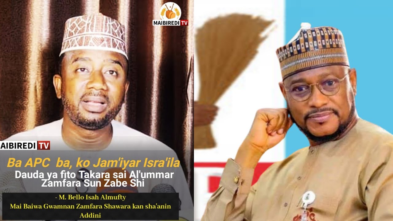 Ba APC  ba ko israila da tafi kowa bakin jini Dauda ya dauko jam'iya ya tsaya takara yan Zamfara zas