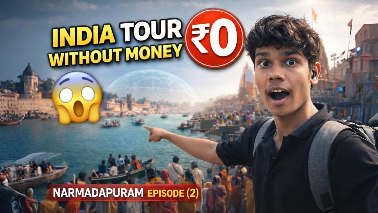 INDIA TOUR WITHOUT MONEY NARMADAPURAM EPISODE (2) 