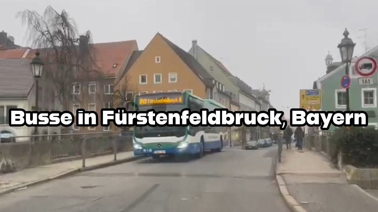 Busse in Fürstenfeldbruck, Bayern