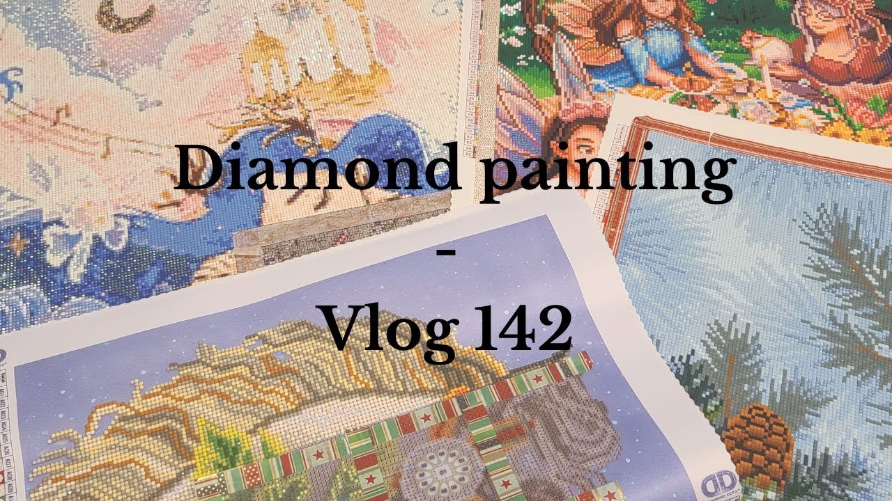 Vlog 142: diamond painting, coloriage, book haul, Lego et unboxing du dp Moon de DIY Moonshop