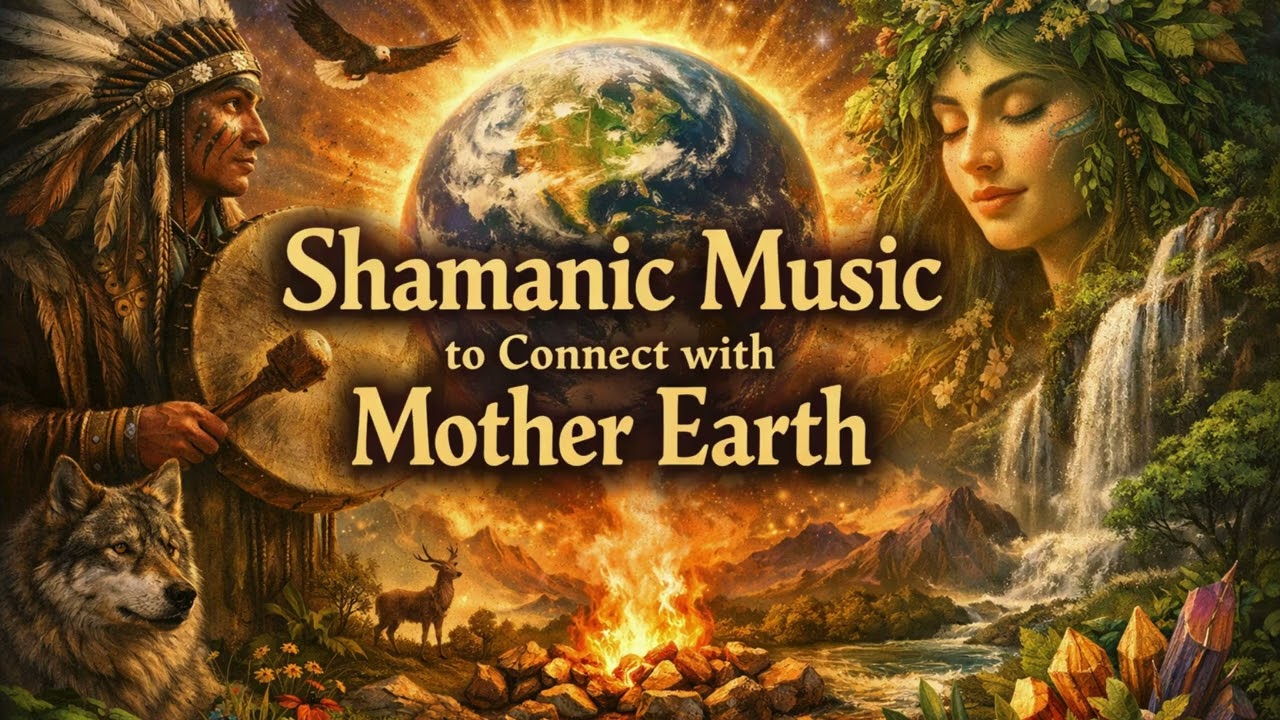 Shamanic Music to Connect with Mother Earth - Deep Tribal Healing | Grounding Meditation