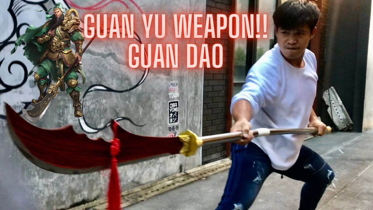 Guan Yu weapon!! Guan Dao or Kwan Dao⛩🐉