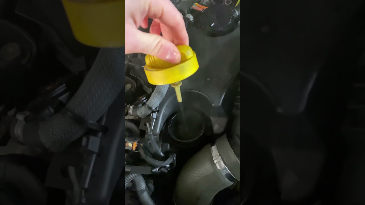 FUMO DAL TAPPO OLIO MOTORE 1.5dci #meccanica #meccanico #diesel