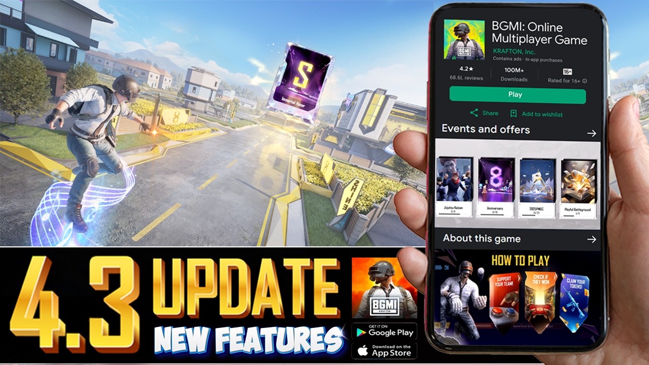 BGMI 4.3 UPDATE : ALL NEW SECRET FEATURES & EVENTS - HOW TO PLAY