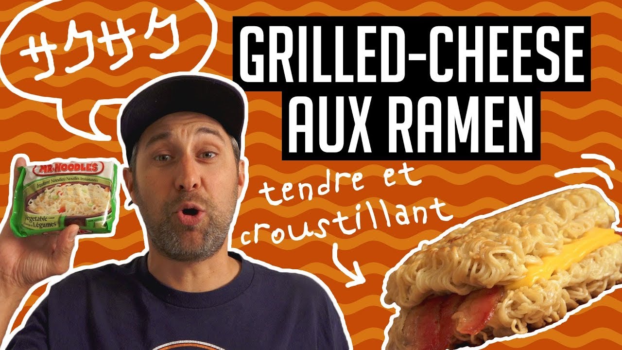 Grilled-cheese aux Ramen 🍜