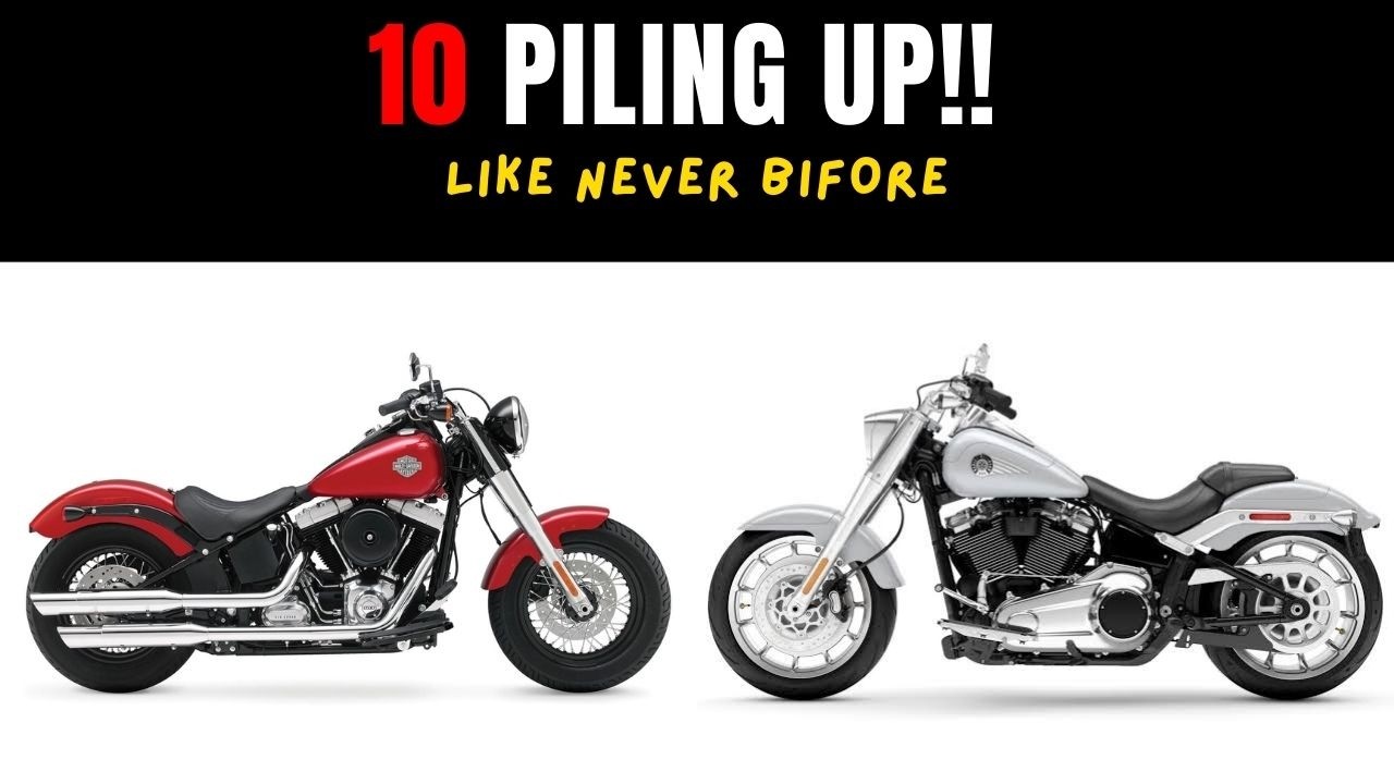 Дилеры не могут продать эти мотоциклы (они простояли более года!).