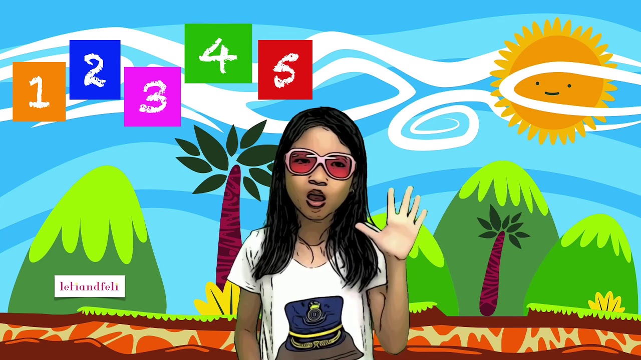 Lagu Anak - Mengenal Angka 1-10 - Belajar Berhitung Sederhana