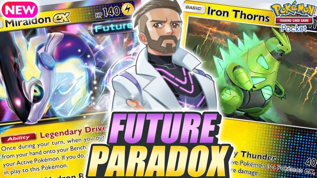 200+ DAMAGE ! MIRAIDON Is Insanely Strong in the New Paradox Drive Set ! - Pokemon TCG Pocket