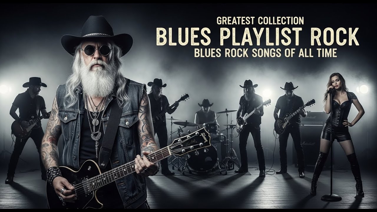 Jimi Hendrix, Eric Clapton, Muddy Waters | Rainy Night Soul Blues Rock Nostalgia