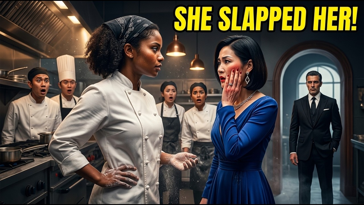 The Black Chef Slapped the Mafia Boss’s Wife — What Happened Next Shocked Everyone”