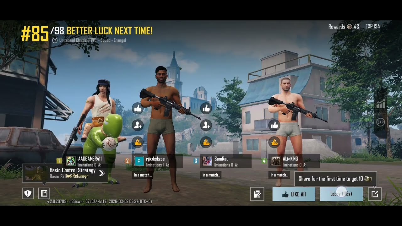 Playing pubg with noob
